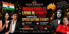 Sydney Indian & South Asian Singles | 20s & 30s | Online Speed Dating