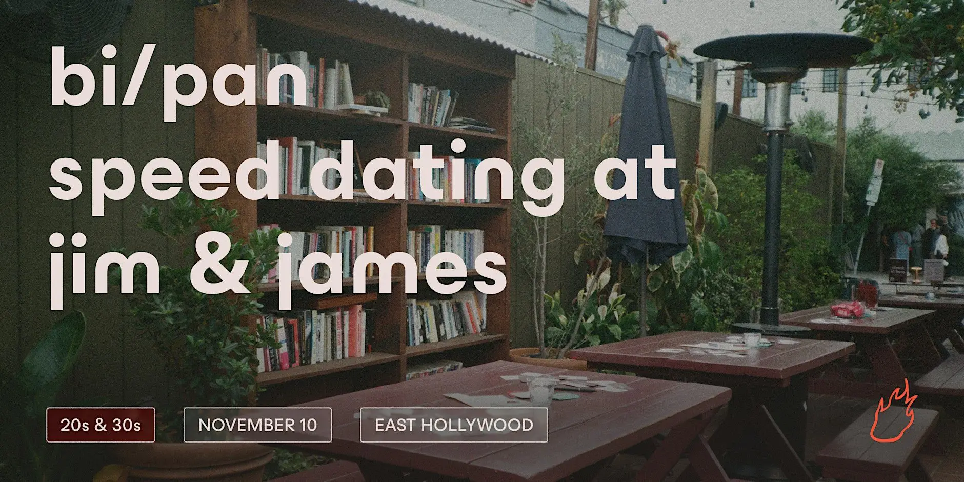 Friend or Flame Bi/Pan Speed Dating | East Hollywood | 20s & 30s Friend or Flame Bi/Pan Speed Dating | East Hollywood | 20s & 30s