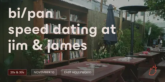 Friend or Flame Bi/Pan Speed Dating | East Hollywood | 20s & 30s — photo 1
