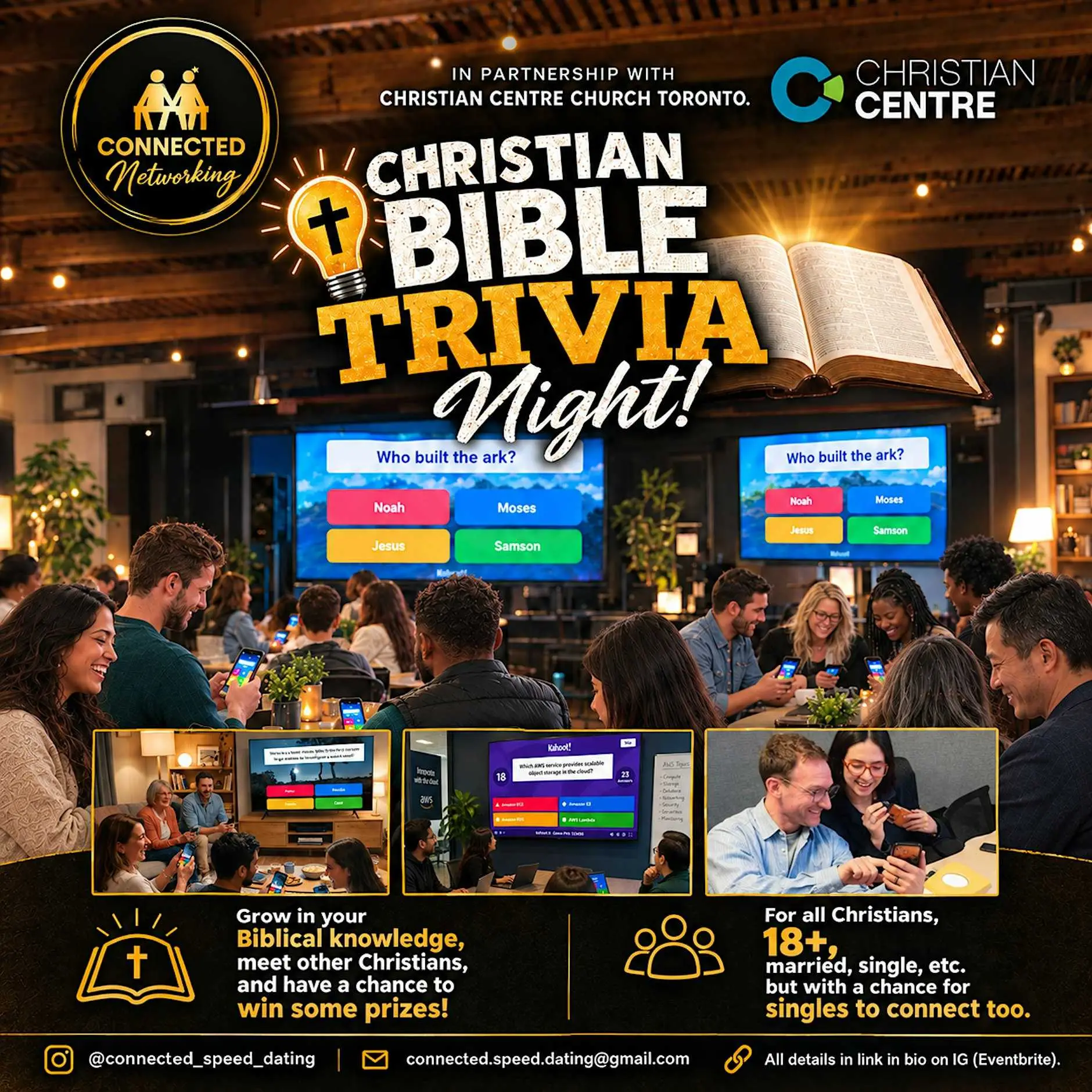 Christian (Bible) Trivia Night Toronto. Christian (Bible) Trivia Night Toronto.