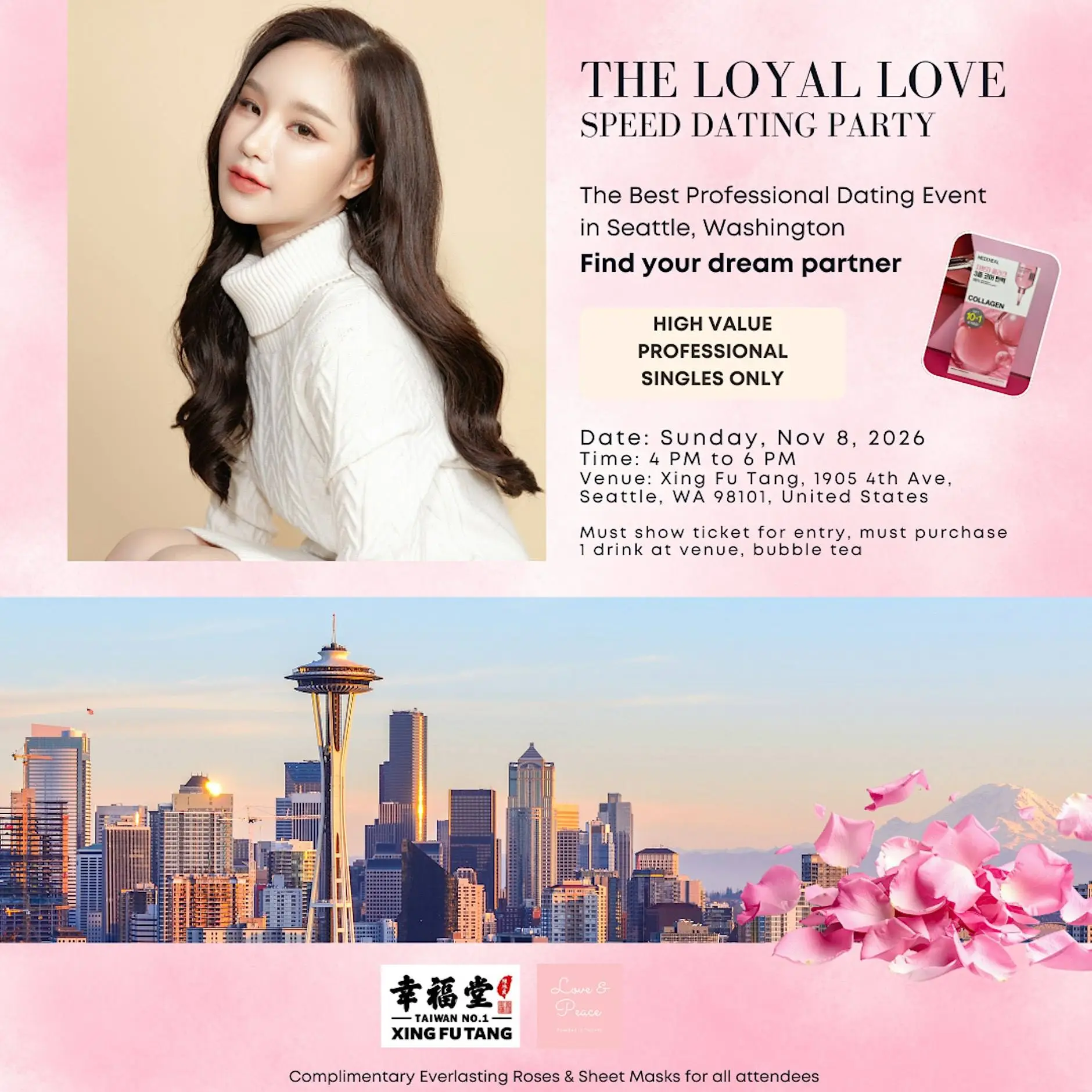 Loyal Love Seattle Boba Speed Dating Party Loyal Love Seattle Boba Speed Dating Party