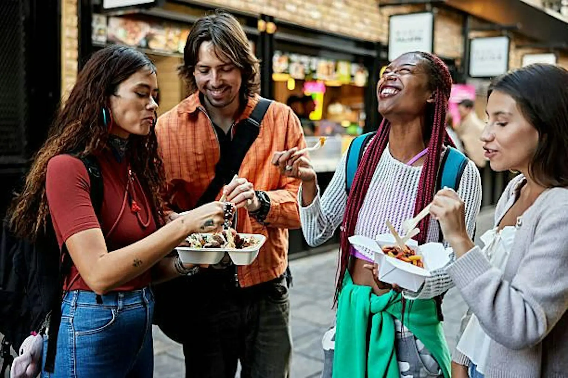 LGBTQ+ Singles Walking Food Tour