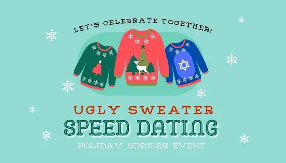 Denver SPECIAL UGLY SWEATER SPEED DATING FOR SINGLES AGE 30s/40s CO — photo 1