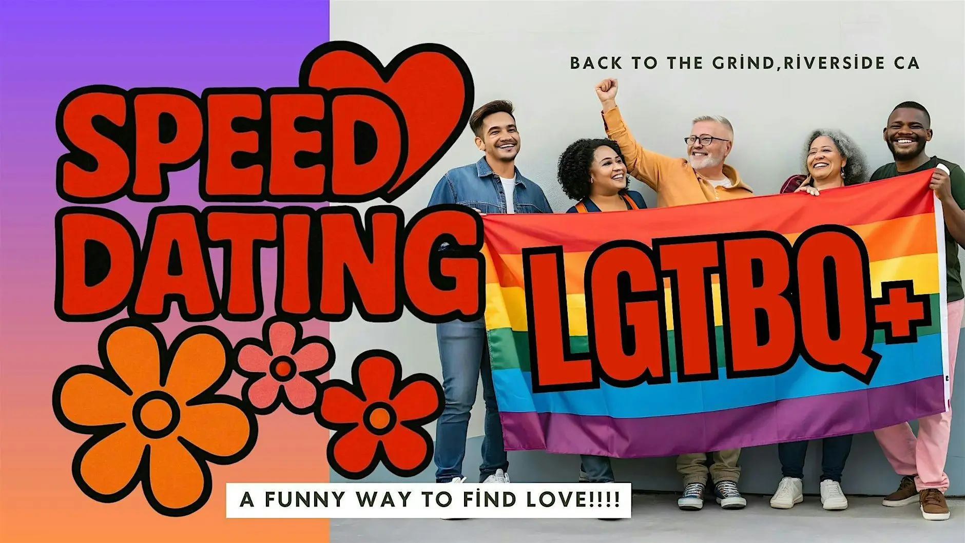 LGBTQ+ Speed Dating hosted by Comedy Cupids