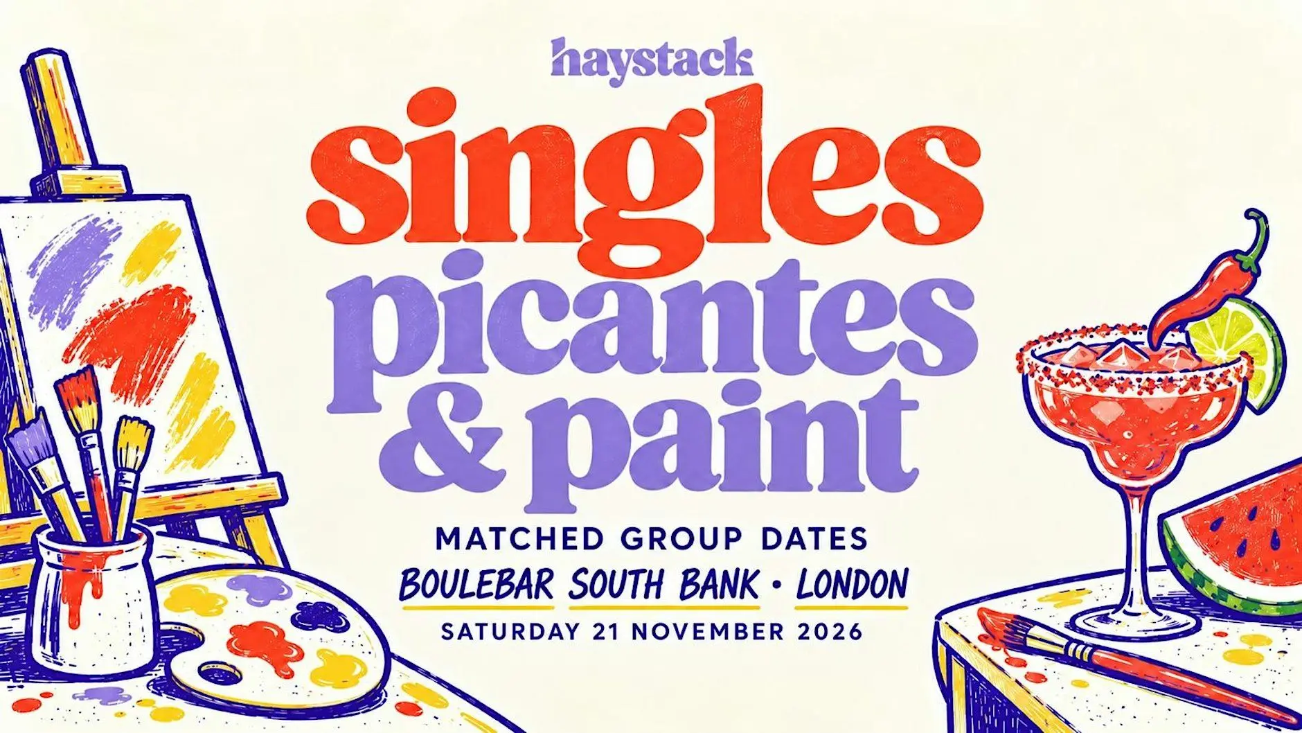 London Singles Picantes & Paint | Matched Group Dates | Haystack Dating London Singles Picantes & Paint | Matched Group Dates | Haystack Dating