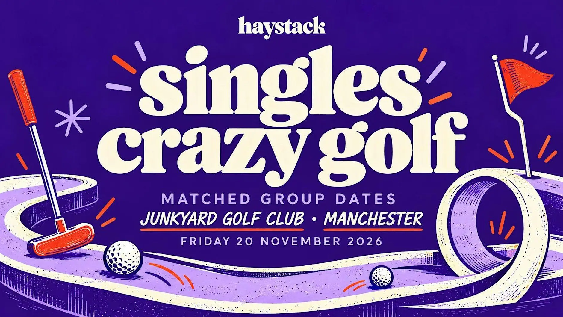 Manchester Singles Crazy Golf | Matched Group Dates | Haystack Dating