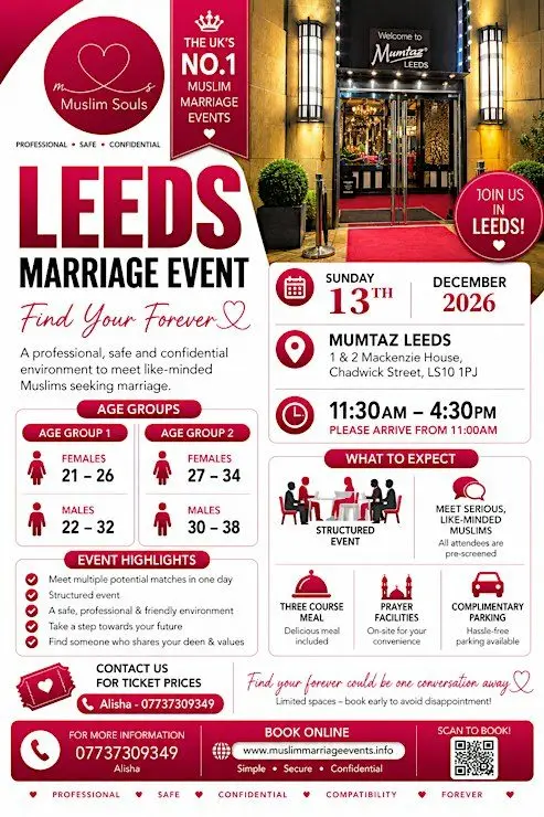 Muslim Marriage Events Leeds - 2 Age Groups — photo 2
