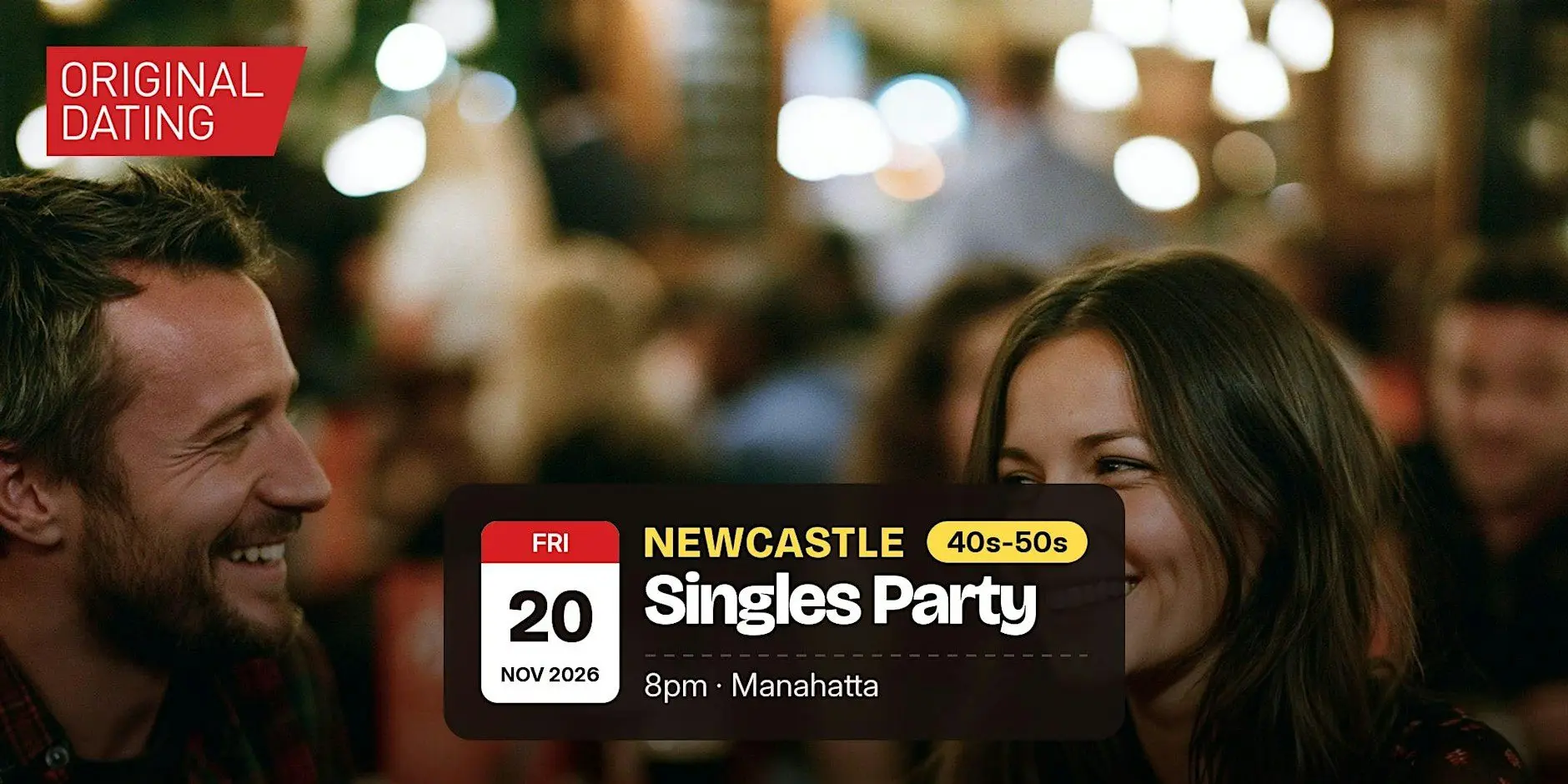 Singles Party in Newcastle @ Manahatta | 40s-50s