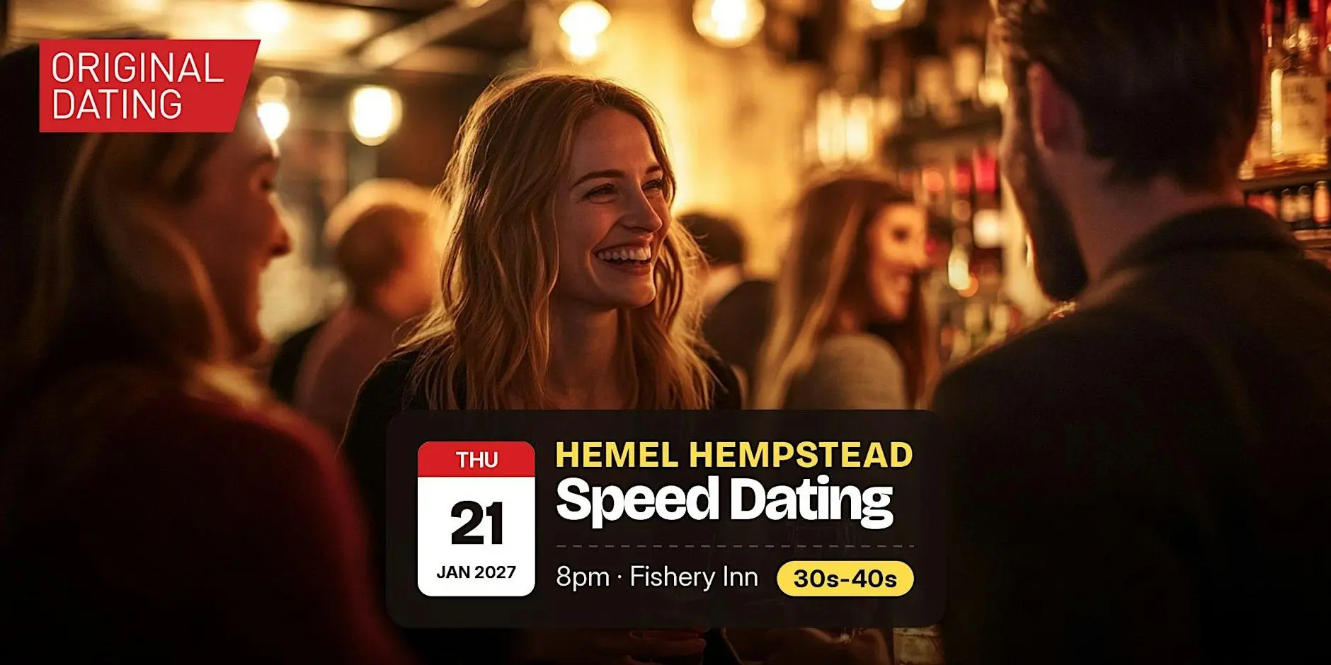 Speed Dating in Hemel Hempstead @ Fishery Inn | 30s-40s Speed Dating in Hemel Hempstead @ Fishery Inn | 30s-40s