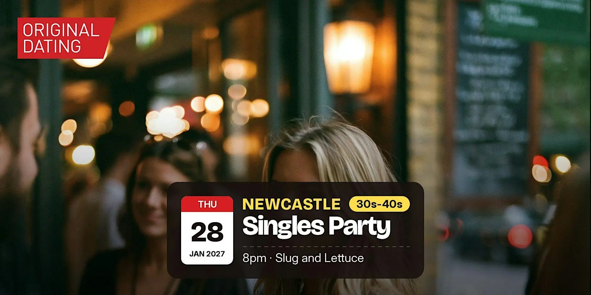 Singles Party in Newcastle @ Slug and Lettuce | 30s-40s