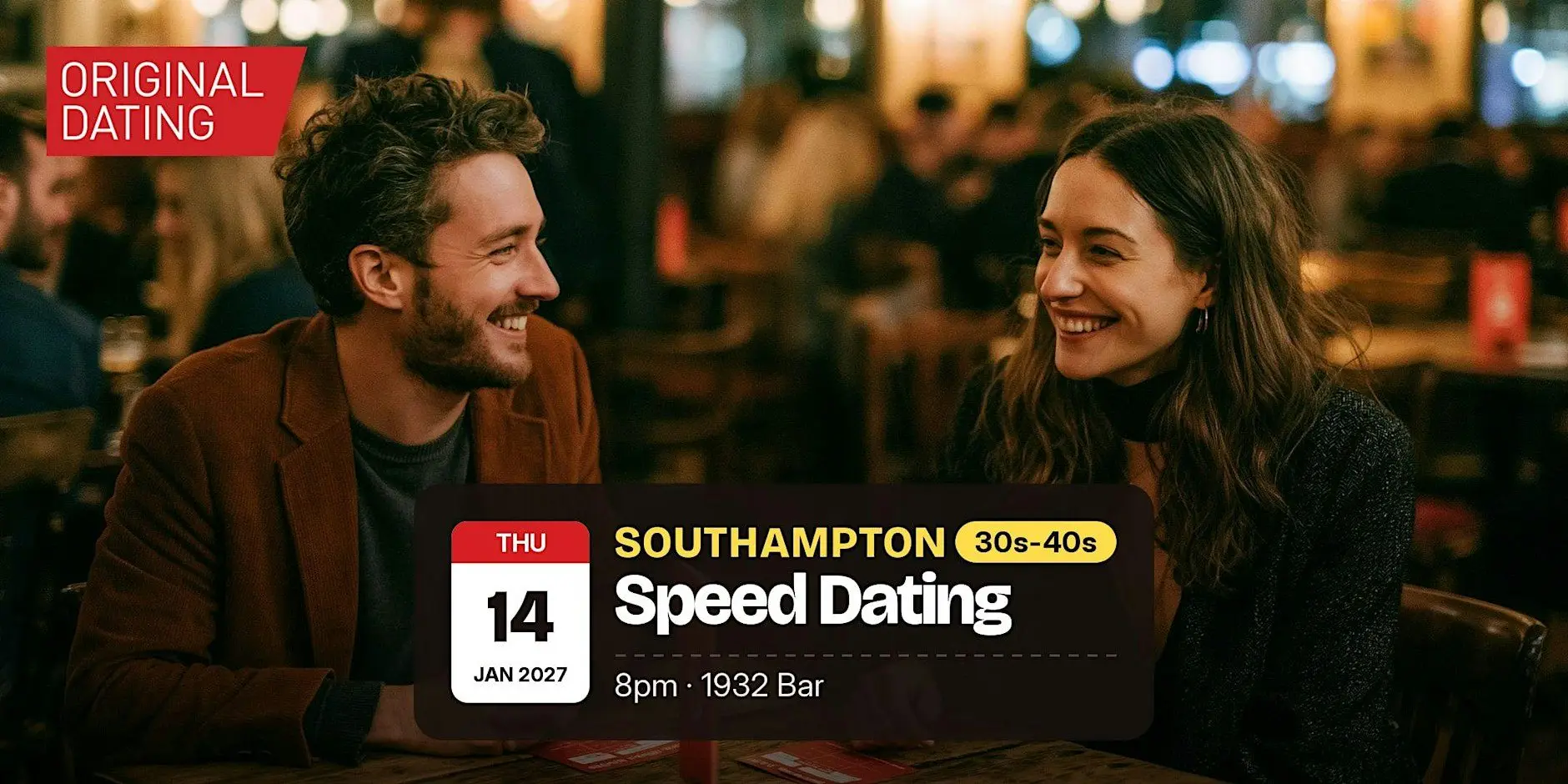 Speed Dating in Southampton @ 1932 Bar | 30s-40s Speed Dating in Southampton @ 1932 Bar | 30s-40s