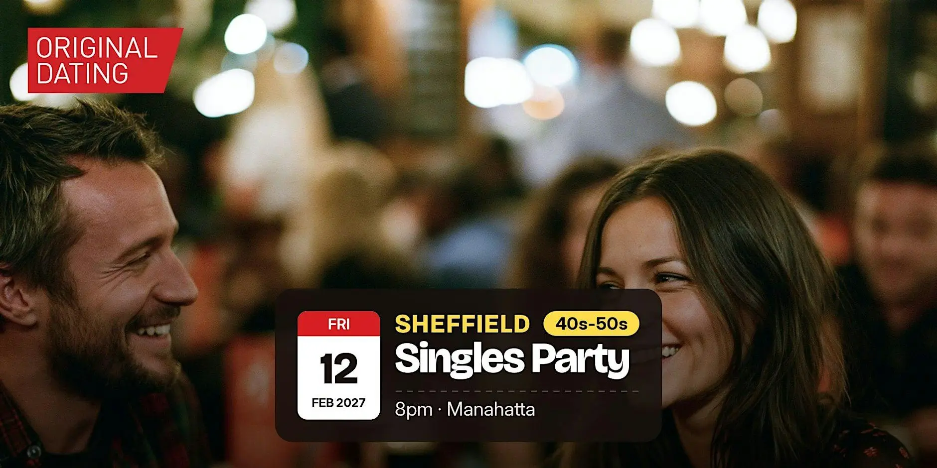 Singles Party in Sheffield @ Manahatta | 40s-50s Singles Party in Sheffield @ Manahatta | 40s-50s