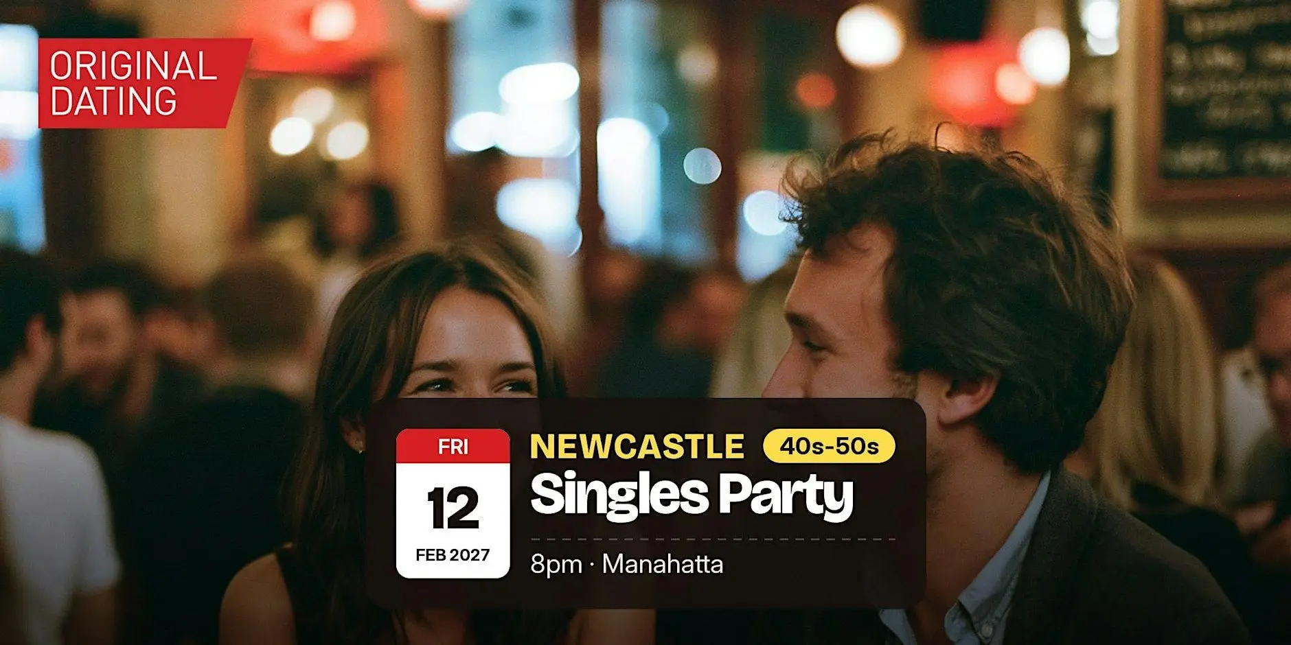 Singles Party in Newcastle @ Manahatta | 40s-50s