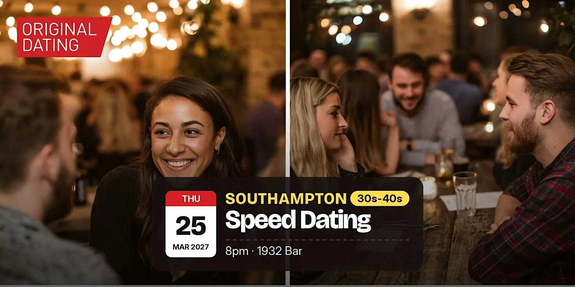 Speed Dating in Southampton @ 1932 Bar | 30s-40s Speed Dating in Southampton @ 1932 Bar | 30s-40s
