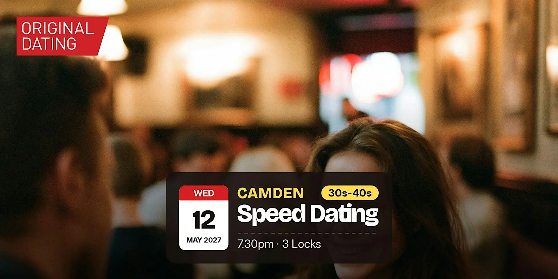 Speed Dating in Camden @ 3 Locks | 30s-40s Speed Dating in Camden @ 3 Locks | 30s-40s