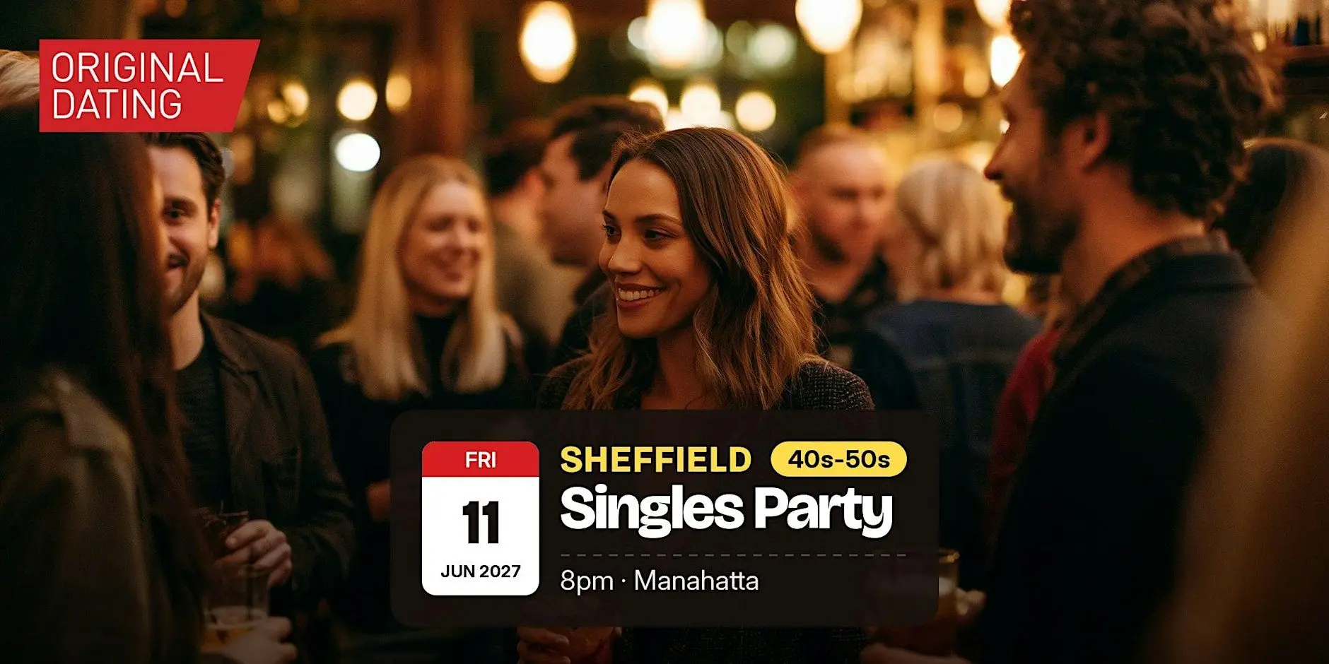 Singles Party in Sheffield @ Manahatta | 40s-50s Singles Party in Sheffield @ Manahatta | 40s-50s