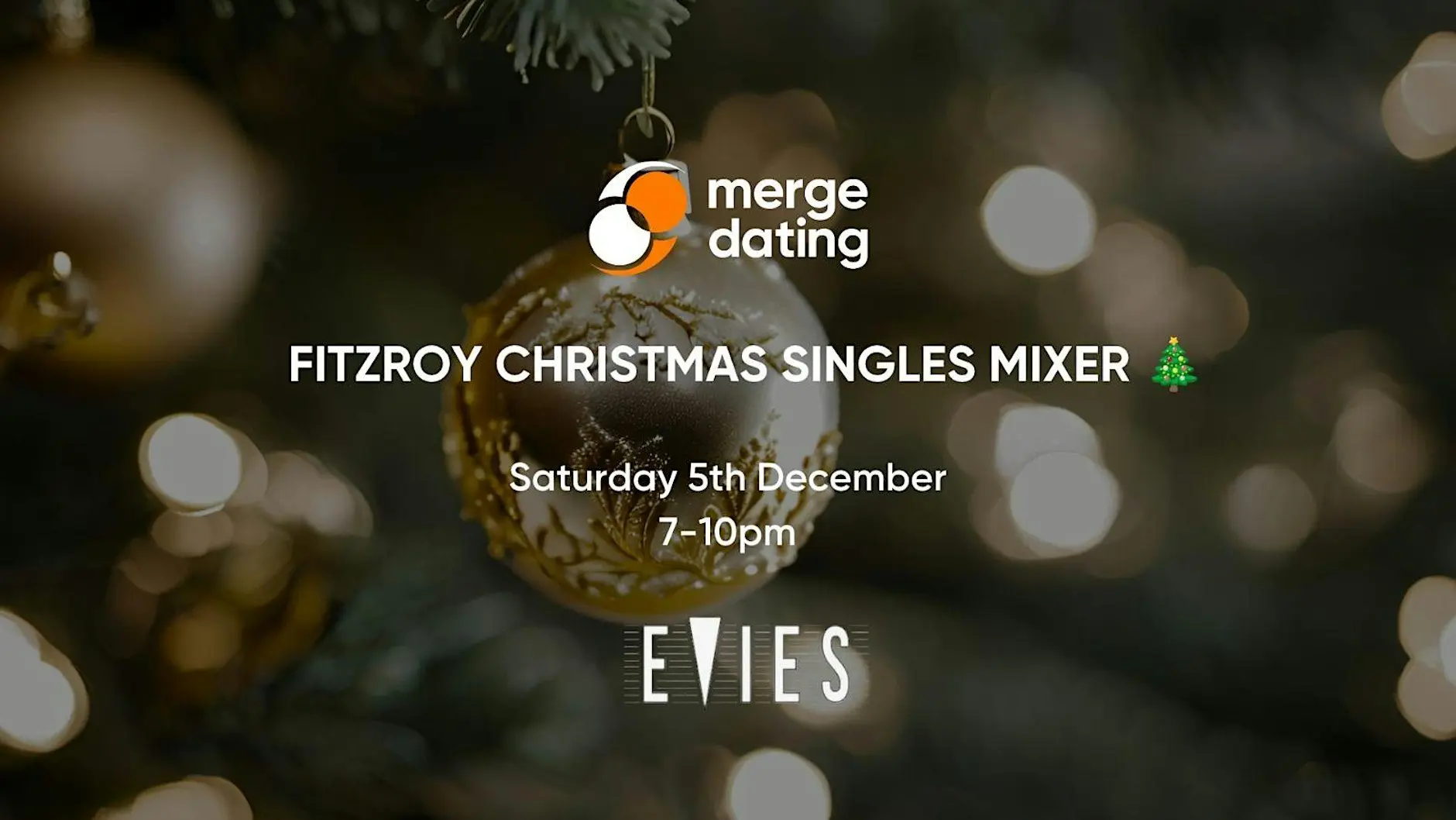 Fitzroy |Christmas Singles Mixer|Evie's Disco Diner|5th December| 20s & 30s Fitzroy |Christmas Singles Mixer|Evie's Disco Diner|5th December| 20s & 30s