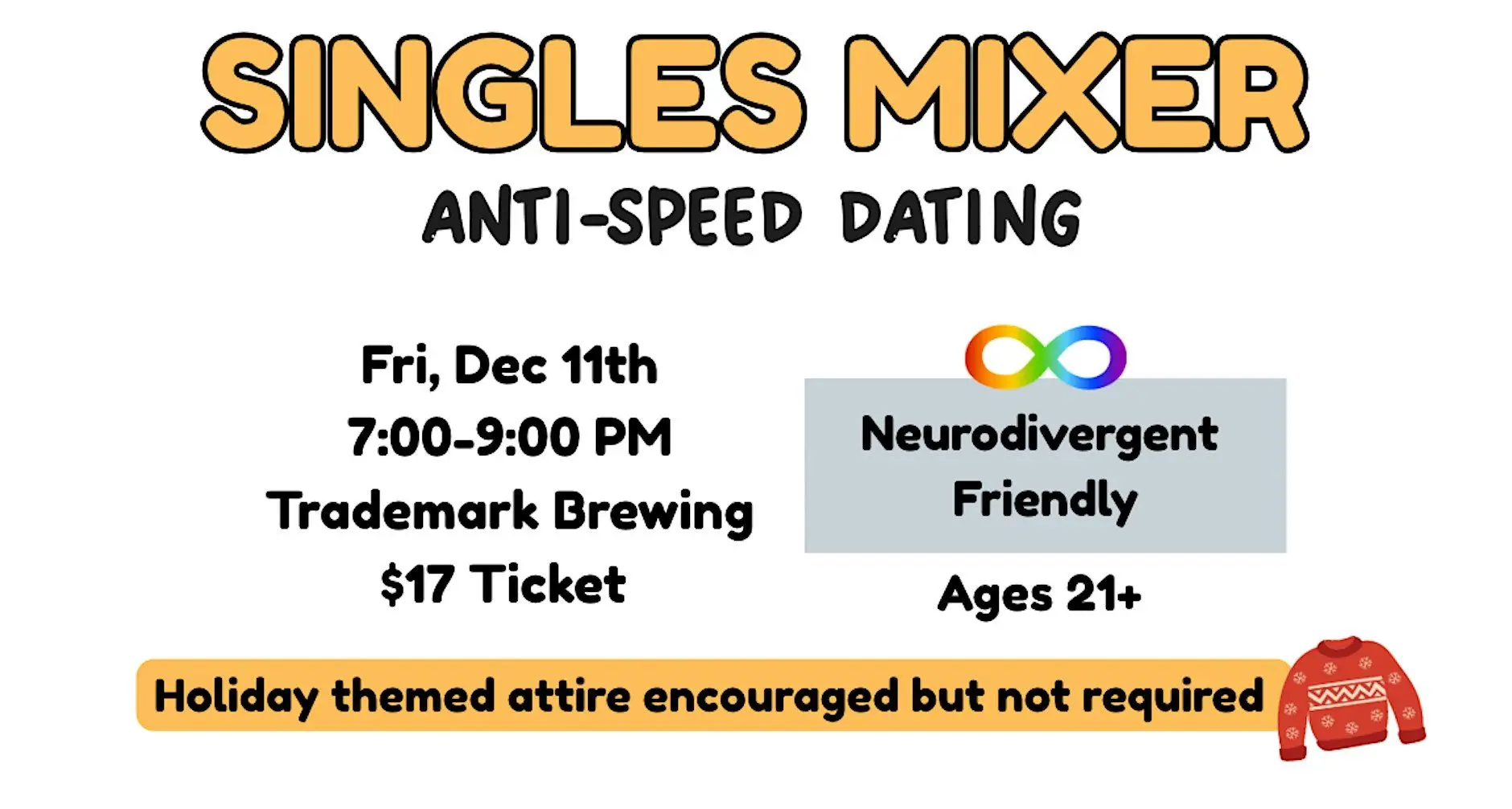 Socially Awkward Singles Mixer