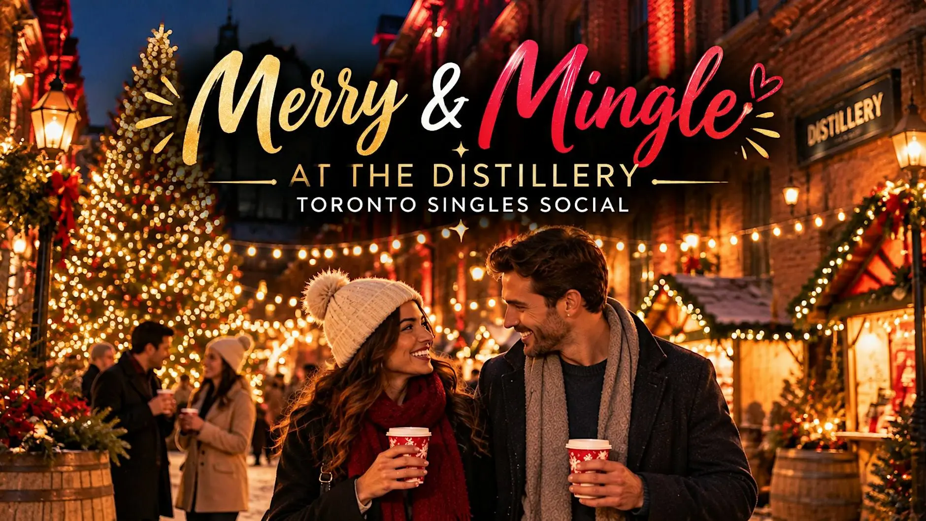Merry & Mingle at the Distillery — Toronto Singles Social Merry & Mingle at the Distillery — Toronto Singles Social