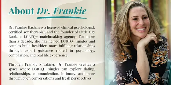 Frankly Speaking: A Masterclass with Dr. Frankie Bashan — photo 2