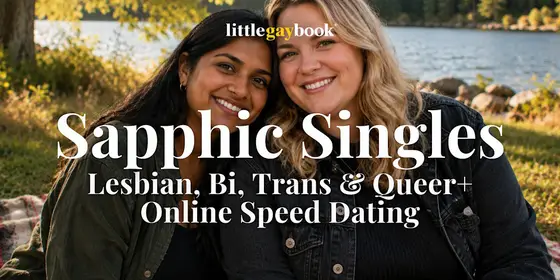 Sapphic Singles: Lesbian, Bi, Trans & Queer+ Online Speed Dating — photo 1