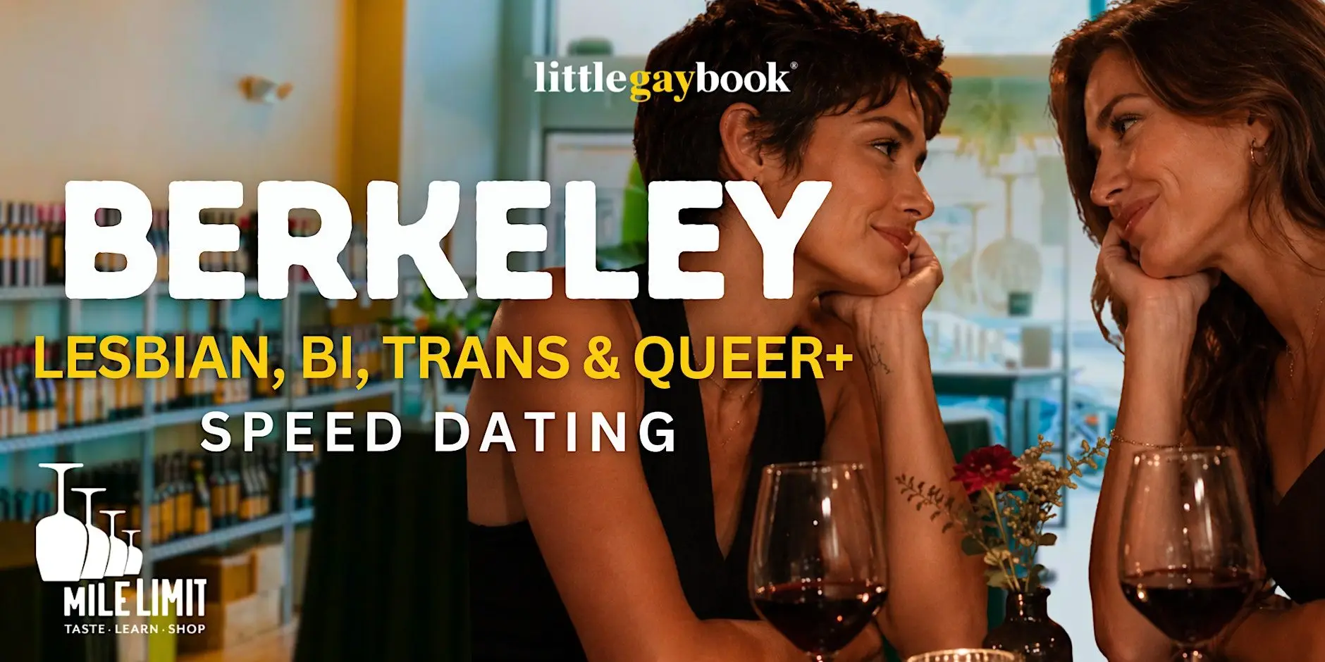 Berkeley Lesbian, Bi, Trans & Queer+ Speed Dating Berkeley Lesbian, Bi, Trans & Queer+ Speed Dating