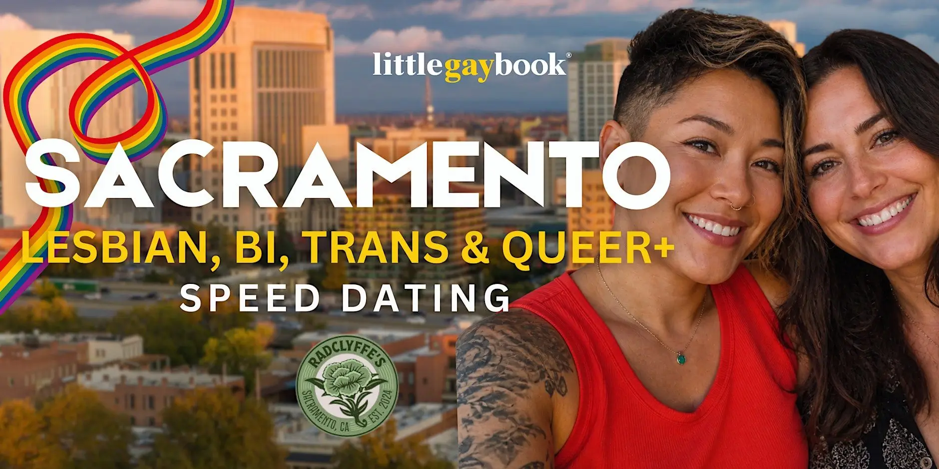 Celebrate Pride Sacramento Lesbian, Bi, Trans & Queer+ Speed Dating