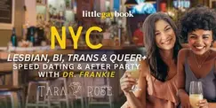 NYC Lesbian, Bi, Trans, Queer Speed Dating & After Party with Dr. Frankie NYC Lesbian, Bi, Trans, Queer Speed Dating & After Party with Dr. Frankie