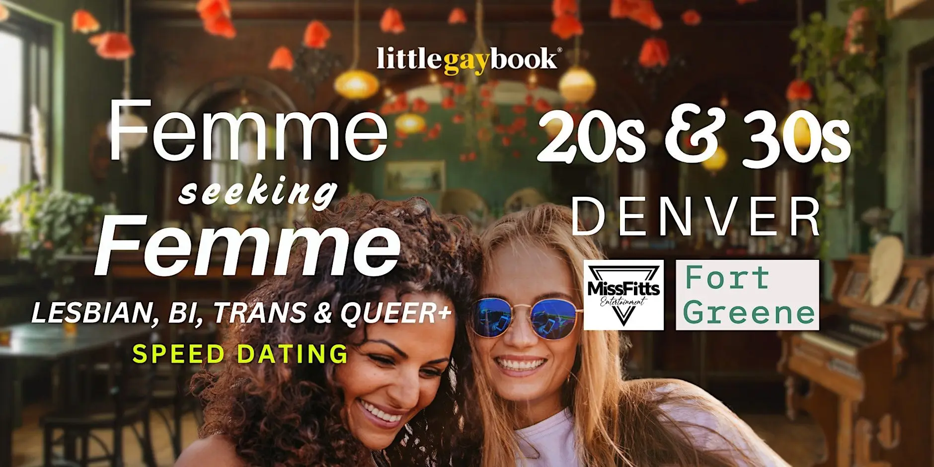 Denver 20s & 30s Femme seeking Femme Lesbian, Bi, Trans & Queer+ Speed Dating