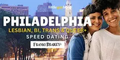 Philadelphia Lesbian, Bi, Trans & Queer+ Speed Dating Philadelphia Lesbian, Bi, Trans & Queer+ Speed Dating