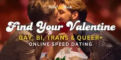 Find Your Valentine: Gay, Bi, Trans, Queer+ Online Speed Dating