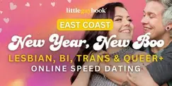 New Year, New Boo: East Coast Lesbian, Bi, Trans, Queer+ Online Speed Dating
