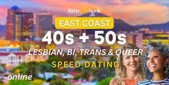 East Coast 40s & 50s Lesbian/Bi/Trans/Queer Online Speed Dating
