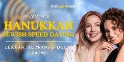 Ready For Hanukkah Lesbian/Bi/Trans/Queer Jewish Online Speed Dating
