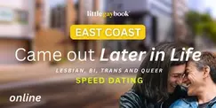 East Coast Online Came Out Later in Life Speed Dating for LBTQ Singles