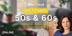 East Coast Online 50s & 60s Speed Dating for Lesbian/Bi/Trans/Queer Singles