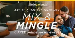 FREE Gay, Bi, Queer and Trans Men Mixer Party (Online) FREE Gay, Bi, Queer and Trans Men Mixer Party (Online)