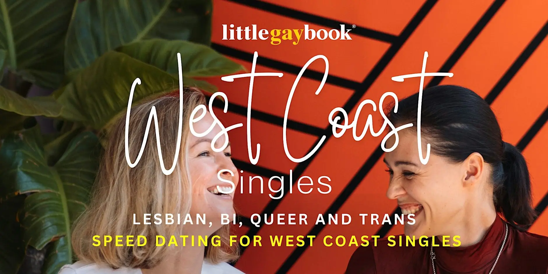 West Coast Singles: Lesbian, Bi, Queer and Trans Speed Dating (Online)