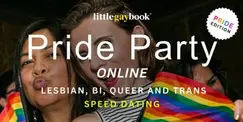 Online Pride Party: Queer and Trans Speed Dating Nationwide