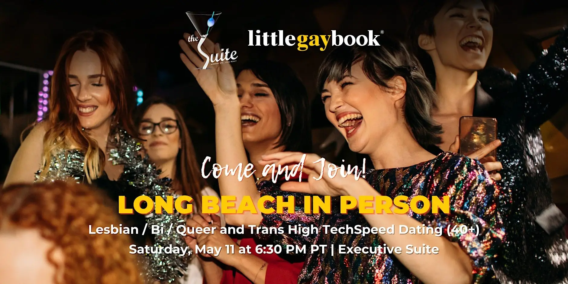 Long Beach High Tech In Person Lesbian / Bi / Queer and Trans Speed Dating