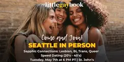 Sapphic Connections: Lesbian, Bi, Trans, Queer Speed Dating (20's - 40's)