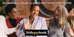 40s and 50s Online Lesbian, Bi, Queer and Trans Speed Dating 40s and 50s Online Lesbian, Bi, Queer and Trans Speed Dating