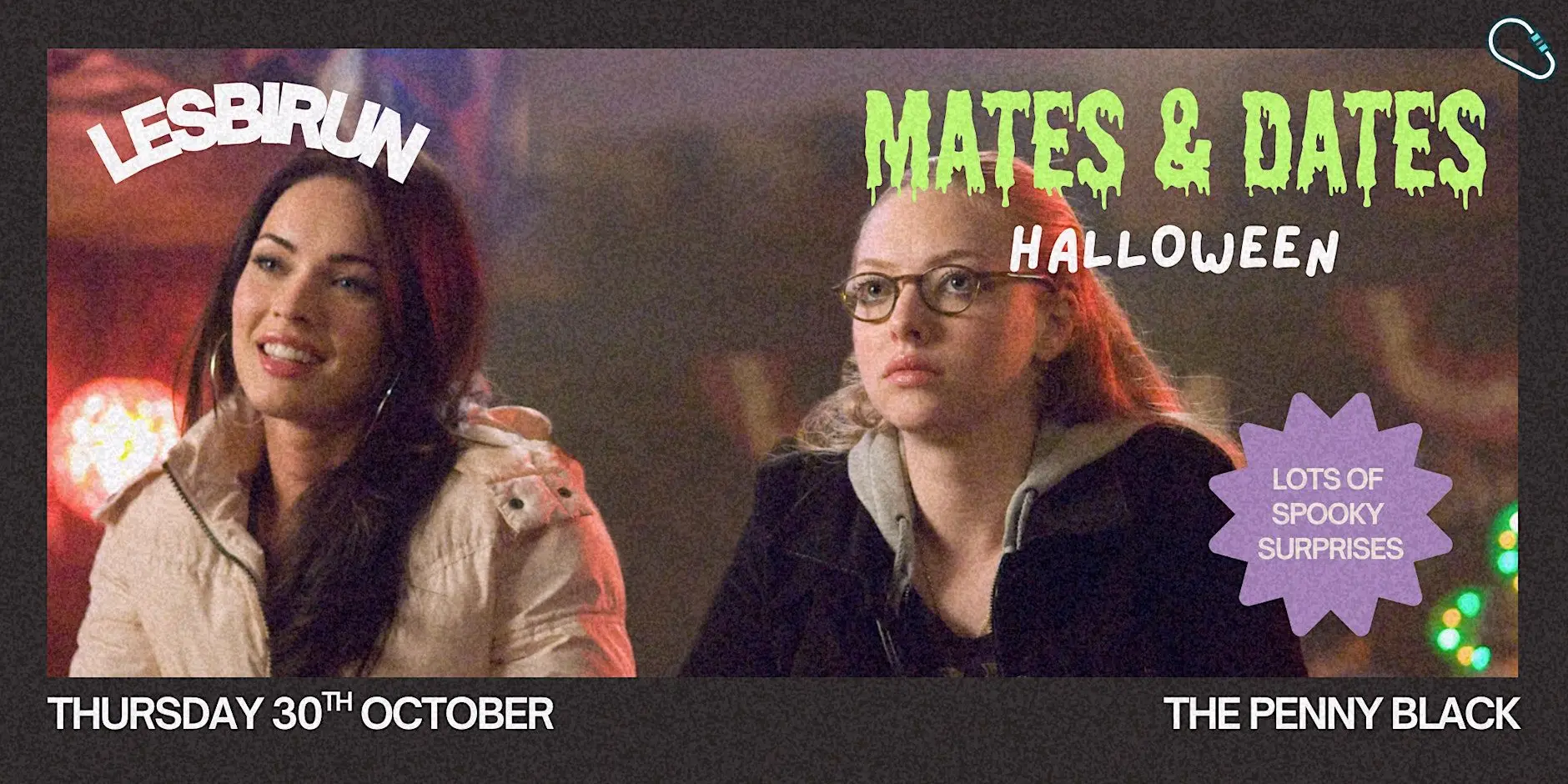 Lesbirun Presents: Mates and Dates Halloween Lesbirun Presents: Mates and Dates Halloween