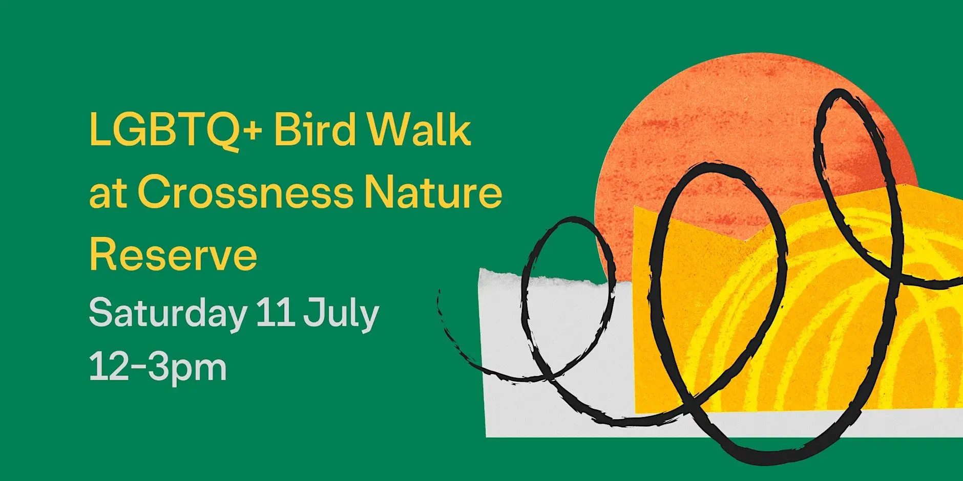 LGBTQ+ Bird Walk at Crossness Nature Reserve LGBTQ+ Bird Walk at Crossness Nature Reserve