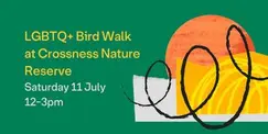 LGBTQ+ Bird Walk at Crossness Nature Reserve LGBTQ+ Bird Walk at Crossness Nature Reserve