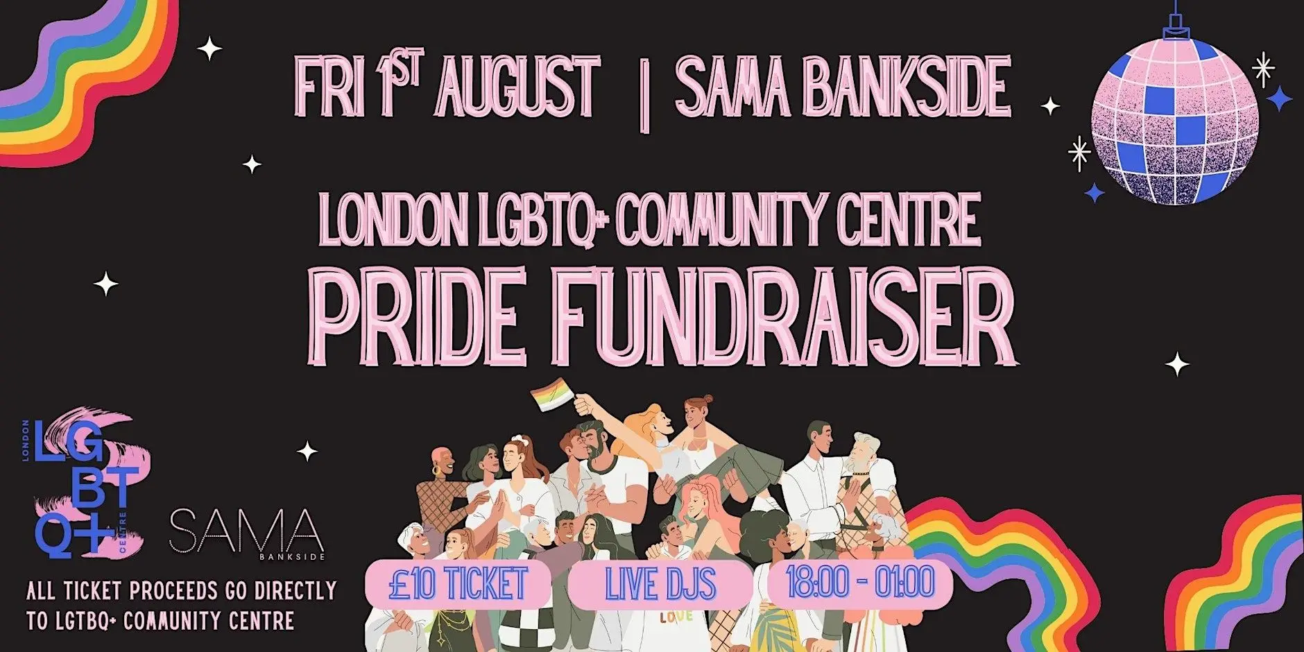 POSTPONED: London LGBTQ+ Community Centre Pride Fundraiser POSTPONED: London LGBTQ+ Community Centre Pride Fundraiser