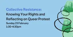 Collective Resistance: Knowing Your Rights and Reflecting on Queer Protest Collective Resistance: Knowing Your Rights and Reflecting on Queer Protest