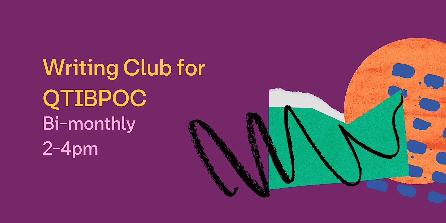 Writing Club for QTIBPOC