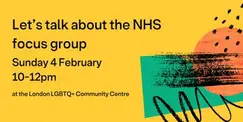 Let's talk about the NHS focus group, session 1