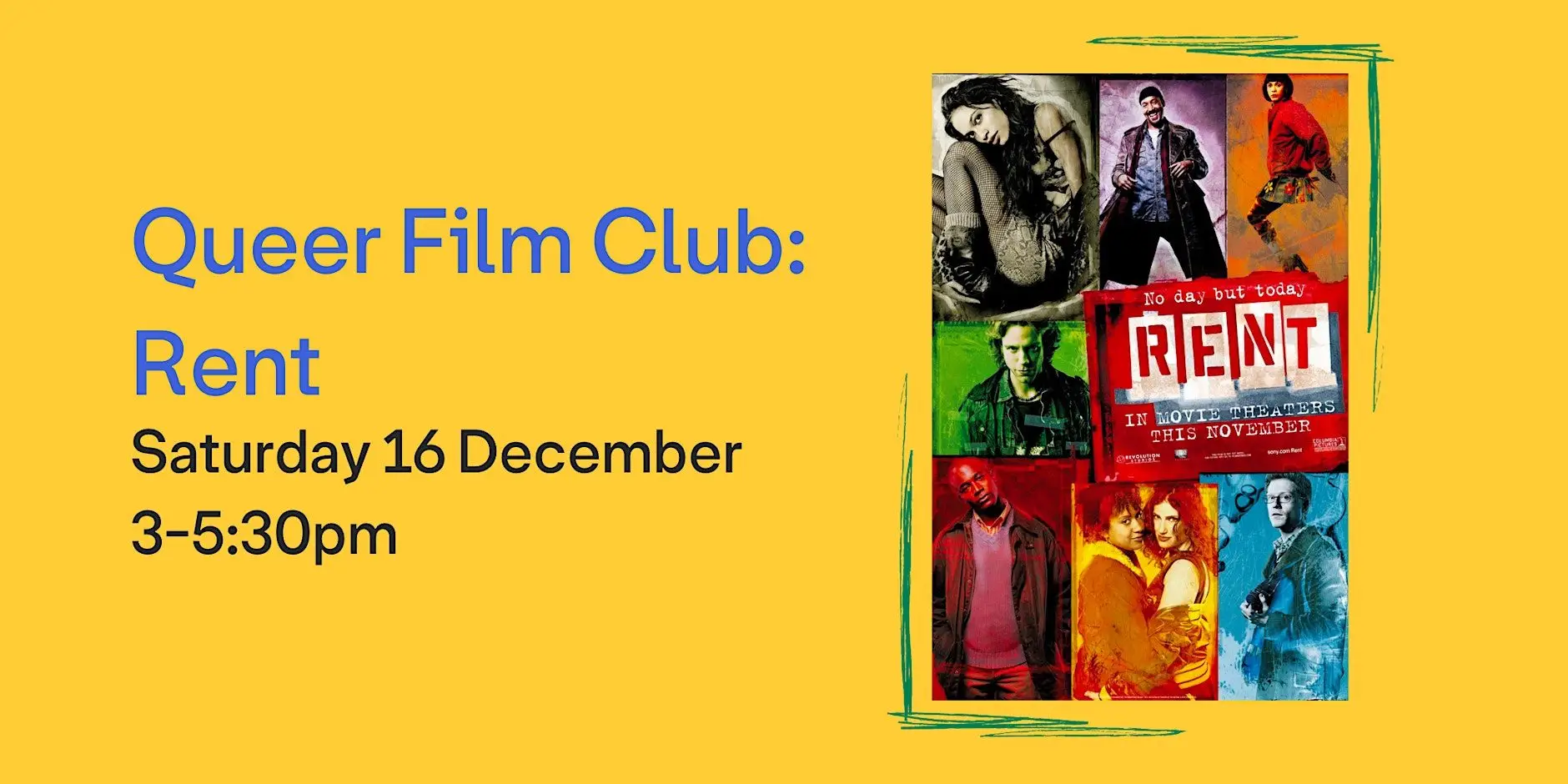 Queer Film Club: Rent Queer Film Club: Rent